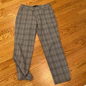 Banana Republic plaid pants